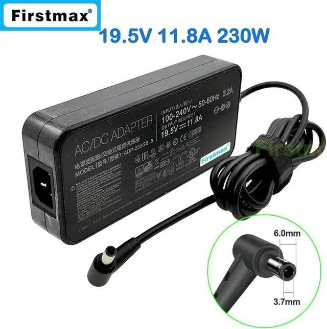Main image of Aomoproing 230W laptop power adapter for ProArt StudioBook W700G3T W500G5T H500GV W500GV H700GV W700GV AC Charger ADP-230GB B