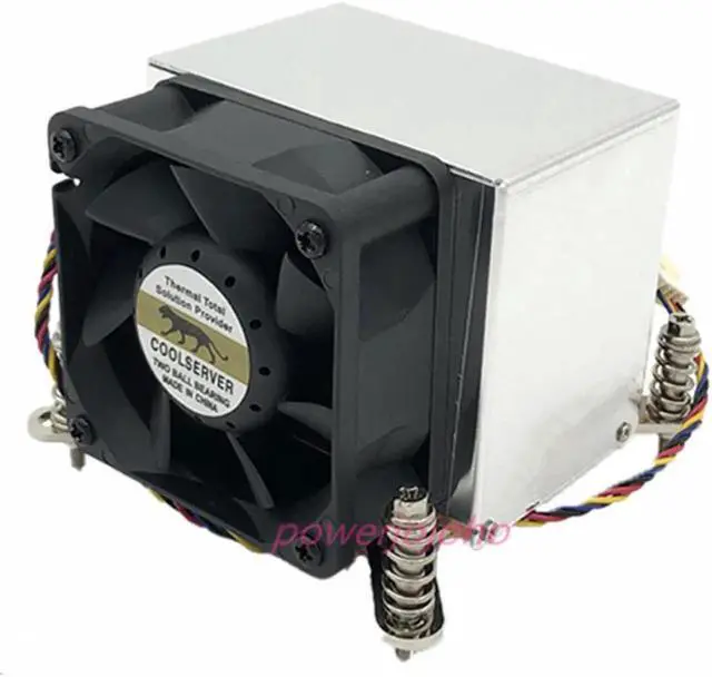Main image of Aomoproing 2U server active cooler industril computer CPU Fan Cooling Heatsink for LGA2011 Copper plus aluminum side-blown 4pin