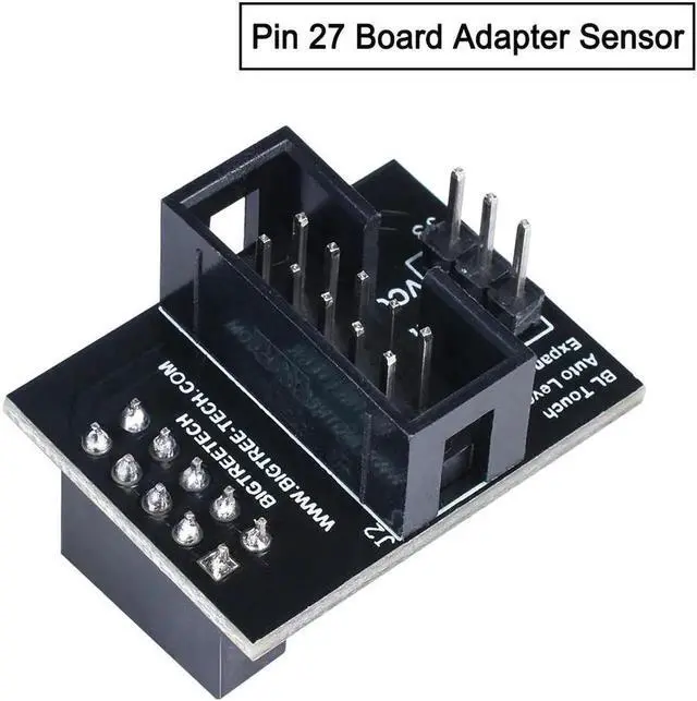 Alt view image 5 of 6 - Aomoproing 3D Printer Parts Pin 27 Board Adapter Sensor Black BLTOUCH Auto Leveing Expand Module Upgrade For Creality Ender-3 CR-10 Ender 3