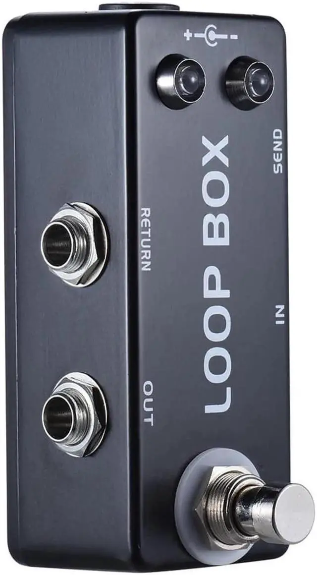 Alt view image 3 of 4 - Aomoproing MOSKY Loop Box Electric Guitar Pedal Effects Pedal Support for Guitar Kit Loop Box Synthesizer Effector Mini True Bypass Looper