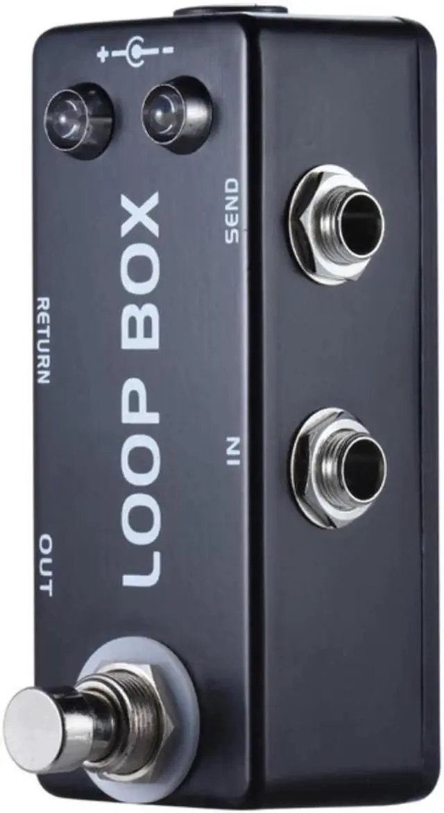 Alt view image 4 of 4 - Aomoproing MOSKY Loop Box Electric Guitar Pedal Effects Pedal Support for Guitar Kit Loop Box Synthesizer Effector Mini True Bypass Looper