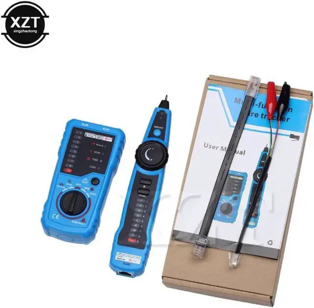 Alt view image 3 of 3 - Aomoproing 1PCS RJ11 RJ45 Cat5 Cat6 Telephone Wire Tracker Tracer Toner Ethernet LAN Network Cable Tester Detector Line Finder