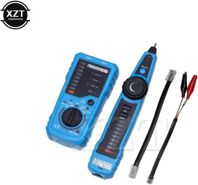 Alt view image 2 of 3 - Aomoproing 1PCS RJ11 RJ45 Cat5 Cat6 Telephone Wire Tracker Tracer Toner Ethernet LAN Network Cable Tester Detector Line Finder