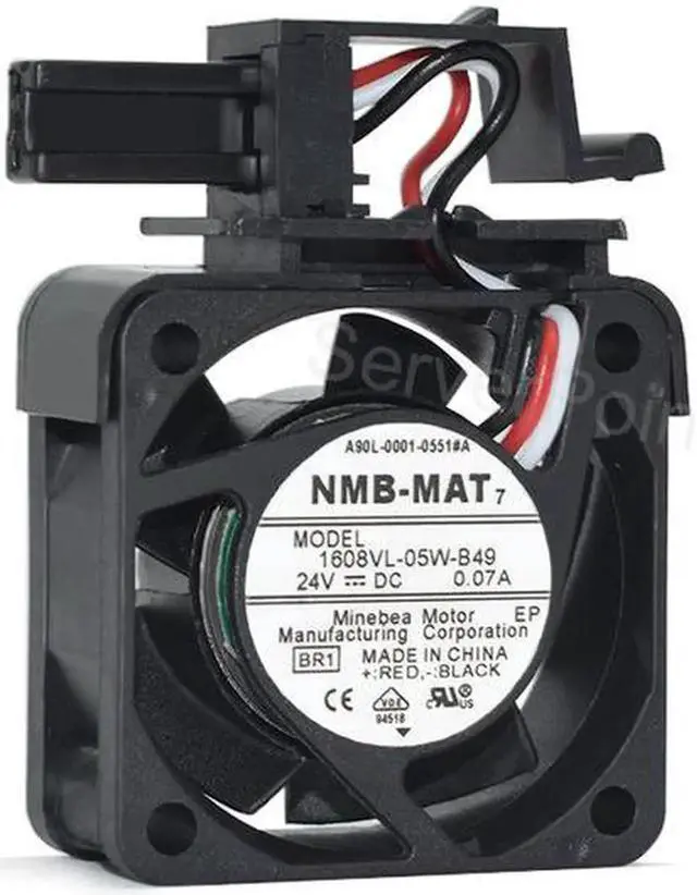 Main image of Aomoproing 1608VL-05W-B49 Square Cooling Fan For NMB-MAT Minebea Motor Cooler 40*40*20mm 4020 DC24V 0.07A