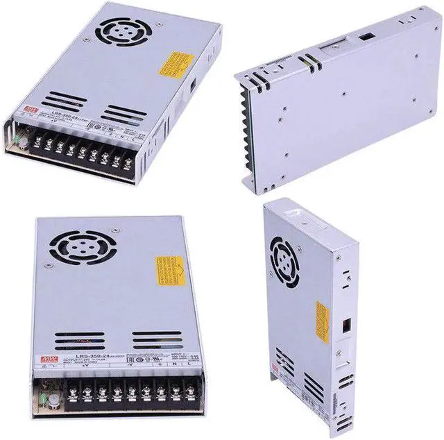 Alt view image 4 of 4 - Aomoproing Ender-3 Pro POWER SUPPLY 350W 24V 14.6A Meanwell Power Supply For Creality 3D Printer Ender-3 Pro 3D Printer parts