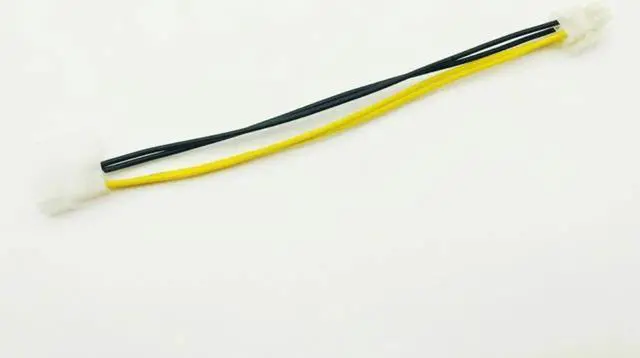 Alt view image 3 of 6 - Aomoproing 5PCS P3 4Pin Power Supply to P4 12V Converter Adapter USB SATA Cable USB Riser Card 4Pin Connector DVI-D VGA Dual PSU Cables