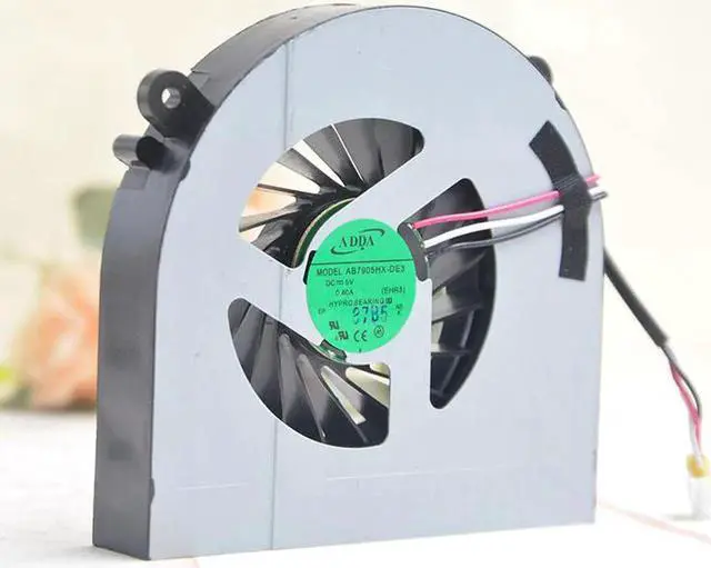 Main image of Aomoproing AB7905HX-DE3 For ADDA W370ET W150ER DC 5V 0.4A 3-wire laptop cooling Fan