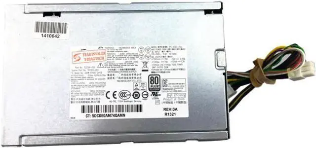 Alt view image 3 of 4 - Aomoproing 320W PC Power Supply 702304-001 702452-001 PCC005 320W POWER SUPPLY 600 800 G1 Server PSU 320W Power for Desktop and Server