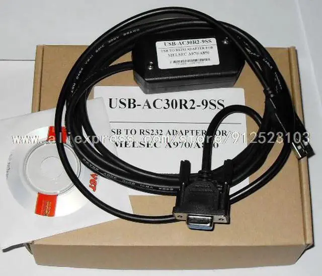 Main image of Aomoproing USB-AC30R2-9SS PLC Programming Cable USB Interface adapter for A970 A985G0T Touch Panel
