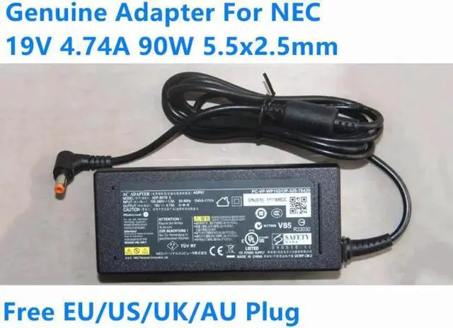 Main image of Aomoproing 19V 4.74A 90W ADP-90YB E PA-1900-23 Power Supply AC Adapter For NEC ADP-90YB C 7Y10507DC Laptop Charger