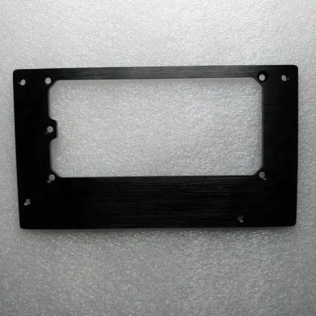 Alt view image 2 of 3 - Aomoproing Computer Case Power Adapter Board ATX Conversion to SFX Thickness 3mm Aluminum Plate Anodized Black