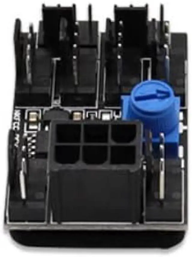 Alt view image 3 of 4 - Aomoproing High Power Fan PWM hub Speed Controller Chassis Fan PWM Hub Speed Controller