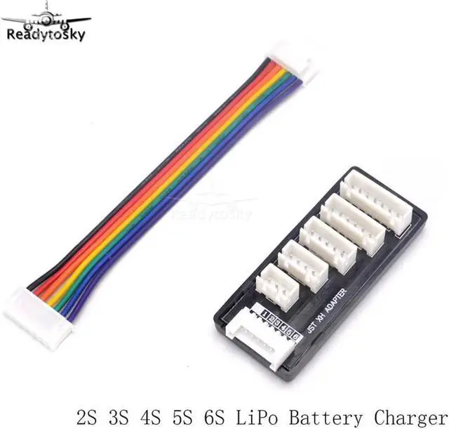 Main image of Aomoproing placa de expansión de equilibrio de JST-XH 2S 3S 4S 6S, cargador de batería LiPo, adaptador de carga RC, novedad