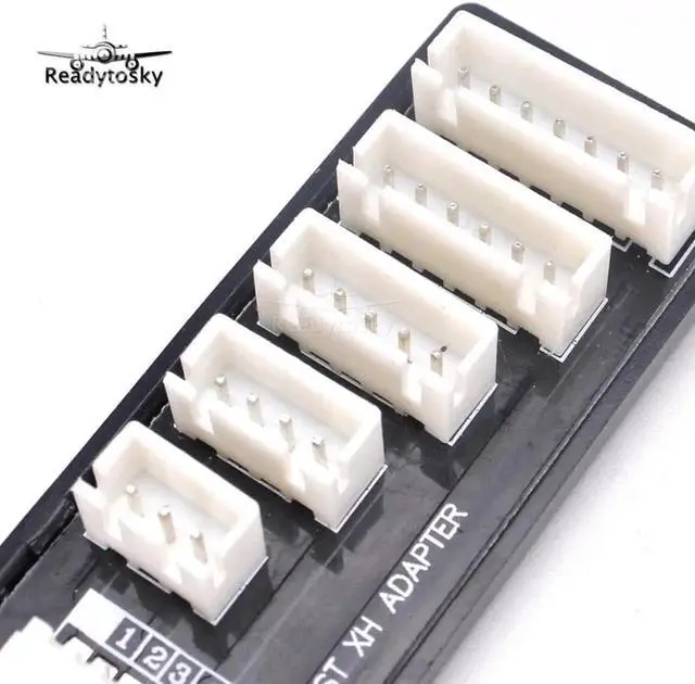 Alt view image 5 of 5 - Aomoproing placa de expansión de equilibrio de JST-XH 2S 3S 4S 6S, cargador de batería LiPo, adaptador de carga RC, novedad