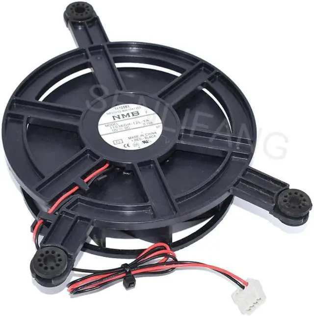 Alt view image 2 of 2 - Aomoproing Ventilador de refrigeración de dos cables, para NMB 11036GH-12L-YA DC12V 0,15a