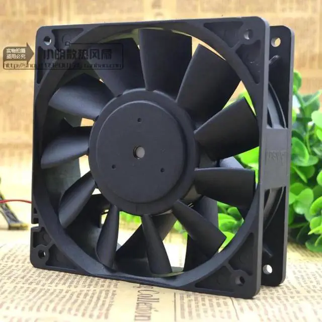 Alt view image 2 of 4 - Aomoproing Delta inverter fan PFB1224EHE 12CM 12038 24V 1.08A two lines