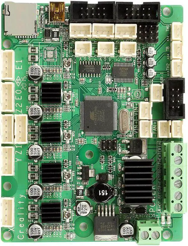 Alt view image 2 of 4 - CREALITY 3D CR-10S Printer Replacement Control Mainboard/Motherboard Supply