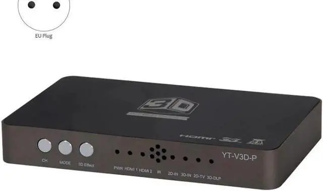 Main image of Aomoproing HDMI Converter/2D to 3D/Video Converter Left and Right Up and Down Format to 3D Suitable Projection Blu-Ray Film EU Plug