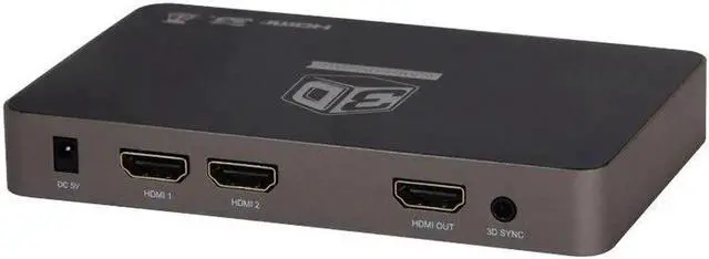 Alt view image 3 of 5 - Aomoproing HDMI Converter/2D to 3D/Video Converter Left and Right Up and Down Format to 3D Suitable Projection Blu-Ray Film EU Plug