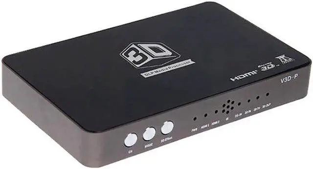 Alt view image 4 of 5 - Aomoproing HDMI Converter/2D to 3D/Video Converter Left and Right Up and Down Format to 3D Suitable Projection Blu-Ray Film EU Plug
