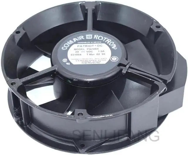 Main image of Aomoproing Ventilador de refrigeración de servidor metálico para COMAIR Rotron PQ24B4 17050 17cm 24V DC 1A