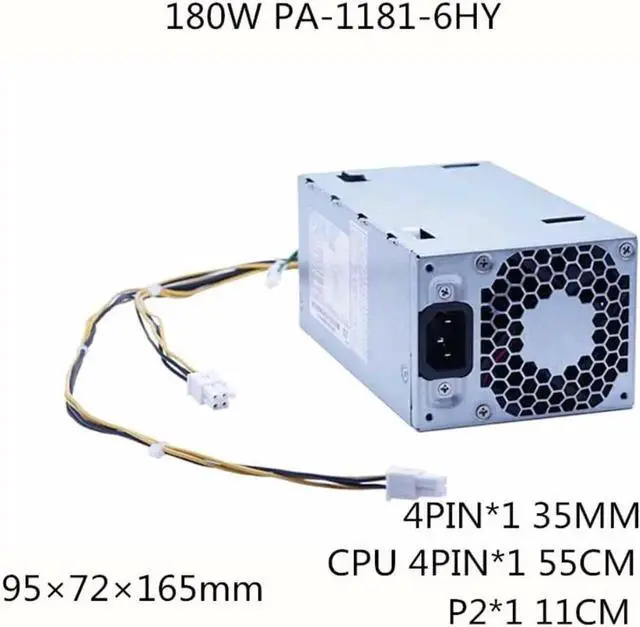 Main image of Aomoproing 180W Server Power Supply 180W PSU 800 G3 SFF 180W Power Supply PSU PA-1181-6HY 901771-003 001 280 Pro G3 MT D16-180P1B PCH023