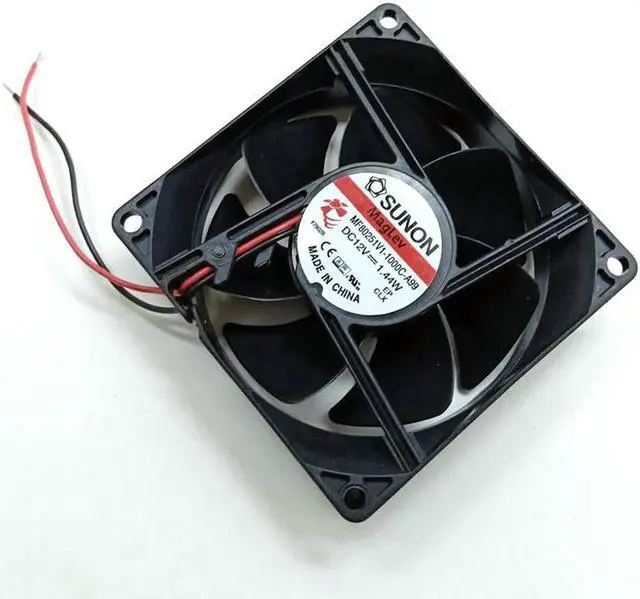 Alt view image 4 of 4 - Aomoproing MF80251V1-1000C-A99 80mm Silent Quiet 12V Cooling Fan ,for Inverter Power Supply Chassis Mute Cooler,80X25mm 1.44W