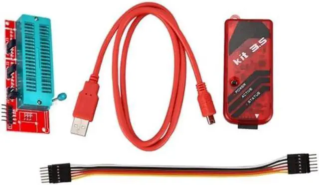 Main image of Aomoproing PICKit 3.5 Programmer + PIC ICD2 PICKIT 3.5 Programming Adapter Universal Programmer Seat