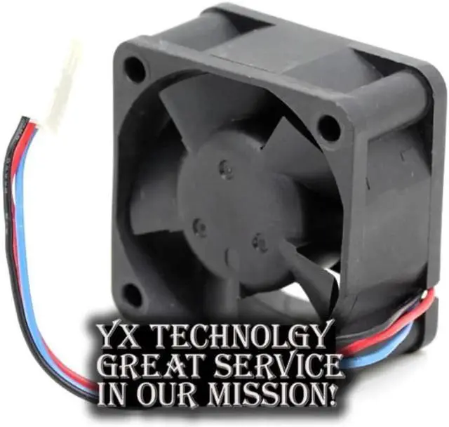 Alt view image 3 of 3 - Aomoproing 4cm 40mm EFB0412HD 4020 12V 0.12A three wire cooling fan speed switch for 40*40*20mm for Delta