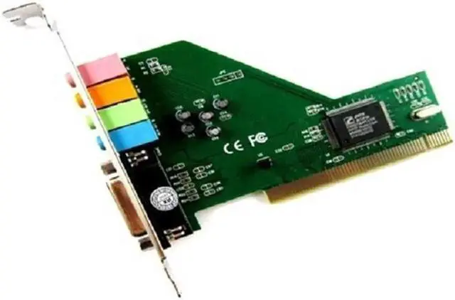 Alt view image 4 of 6 - Aomoproing Explosion 4 Channel 5.1 Surround 3D PC PCI Sound Audio Card w/Game MIDI Port Sound Card For PC Windows 10