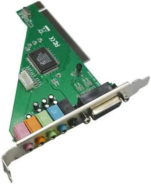 Main image of Aomoproing Explosion 4 Channel 5.1 Surround 3D PC PCI Sound Audio Card w/Game MIDI Port Sound Card For PC Windows 10