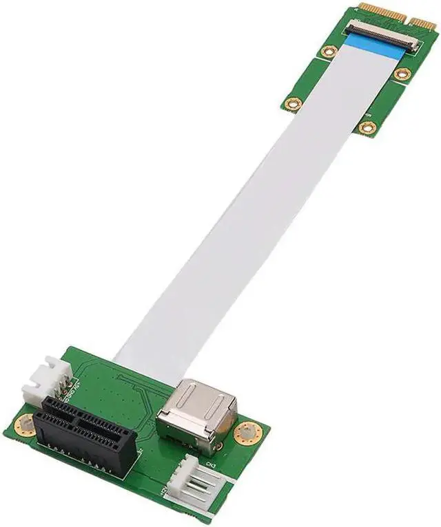 Main image of Aomoproing Mini Pci-E To Usb Pci-E Express 1X Riser Extender Adapter Card+15/25Cm Fpc Cable