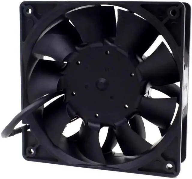 Alt view image 2 of 3 - Aomoproing 1pcs TFC1212DE 120mm DC 12V 3.9A 5200RPM 252CFM For Bitcoin Miner Powerful Server Case AXIAL cooling