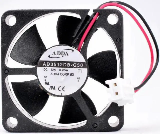 Main image of Aomoproing AD3512DB-G50 3.5cm 35mm fan 35x35x10mm DC12V 0.05A 2 lines dual ball bearing ultra-quiet micro host cooling fan