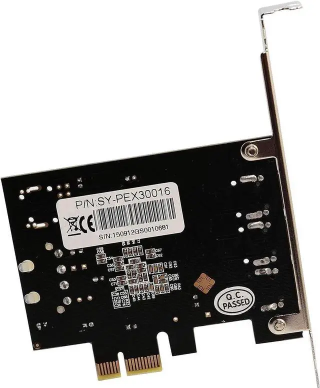 Alt view image 5 of 7 - Aomoproing Syba SY-PEX30016 3 Port IEEE 1394 Firewire 1394B & 1394A PCIe 1.1 x1 Card TI XIO2213B Chipset Requires Legacy Driver for Windows 8 10