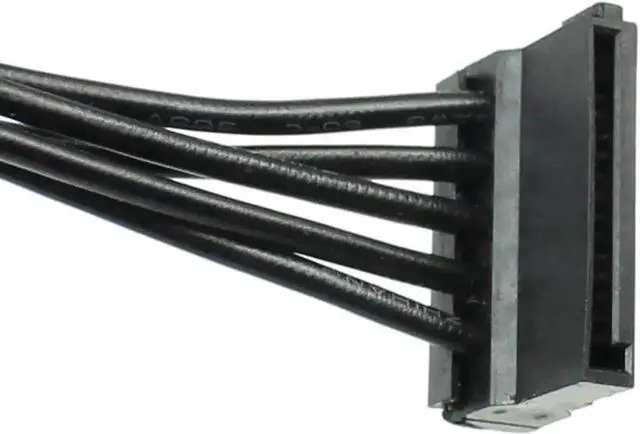 Alt view image 3 of 6 - Aomoproing 40CM 6Pin to SATA SDD Power Cable for DELL Vostro 3070 3670 967 3977 3980 Desktop Computer Power Supply Expansion Cable