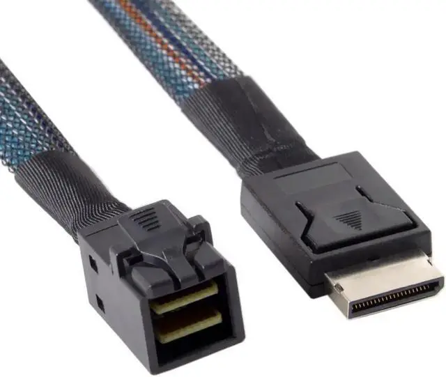 Main image of Aomoproing 0.5m OCuLink PCIe SFF-8611 4i to OCuLink SFF-8643 SSD Data Active Cable 50cm