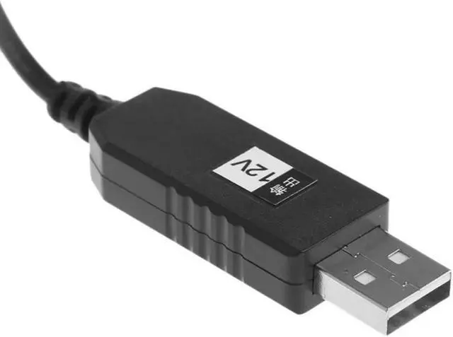 Alt view image 5 of 7 - Aomoproing USB Cable for Dc 5V Boost to 12V Voltage Converter USB Power Boost Line Step Up Boost Chargers USB Power Charge