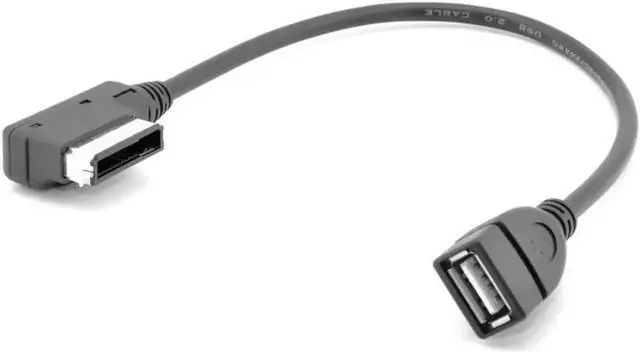 Alt view image 2 of 3 - Aomoproing Car Cable Music Interface AMI MMI to USB Cable Adapter for Audi A3 A4 A5 A6 A8 Q5 Q7 Q8 VW