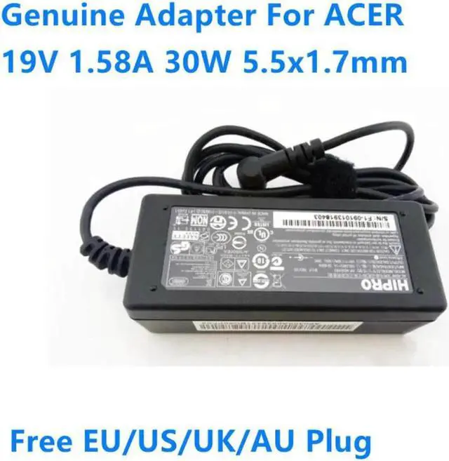 Main image of Aomoproing 19V 1.58A 30W 5.5x1.7mm HIPRO HP-A0301R3 AC Adapter For ACER Laptop Power Supply Charger
