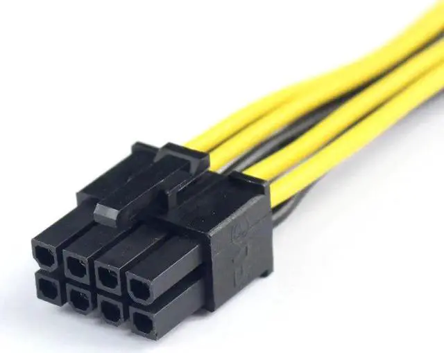 Alt view image 5 of 5 - Aomoproing XT-XINTE 1PC 6 Pin Feamle 8 Pin Male PCI Express Converter CPU Graphics Video Power Cable 6Pin to 8Pin PCIE Power Cable