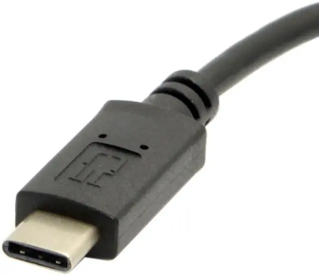 Alt view image 3 of 3 - Aomoproing USB 2.0 Female OTG to USB-C Type-C USB 3.1 Data Cable with Power for Cell Phone & Laptop Pro