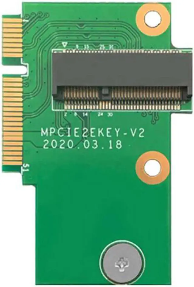 Main image of Aomoproing  Minipcie To M2 Network Card Adapter Card Notebook AX200 Upgrade for Lenovo Y510P Replacement M.2 To Mini PCIe Card - Green
