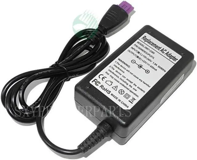 Alt view image 6 of 7 - Aomoproing 0957-2385 AC Adapter Charger Power Supply 22V 455mA for HP 1010 1012 1510 1512 1513 1514 1518 2515 2540 2541 2542 2543 2544 2546