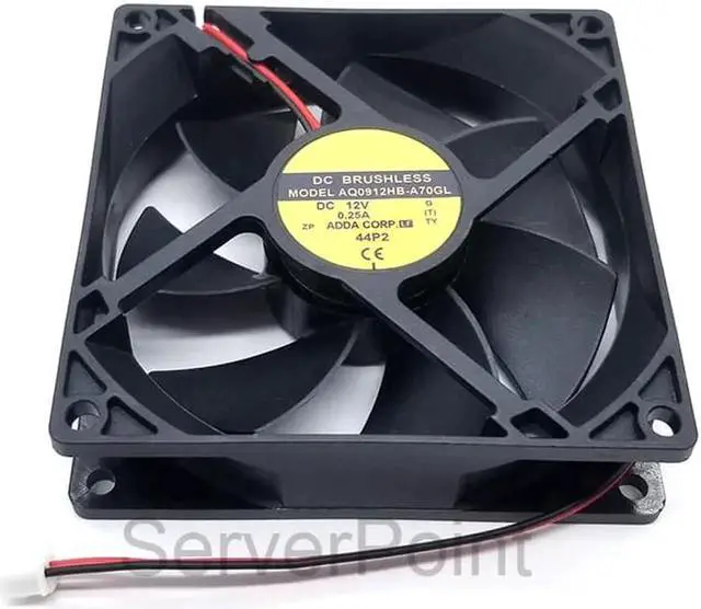 Main image of Aomoproing AQ0912HB-A70GL 9225 12V 0.25A 9cm 2-wire waterproof heat dissipation square fan