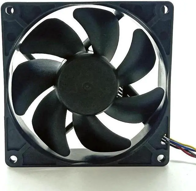 Alt view image 4 of 4 - Aomoproing Sunon 9225 92mm Mute Quiet PWM Computer Cooling Fan 92X92X25mm DC 12V MF92251V3-1Q03C-S9A 4-pin Temperature Control