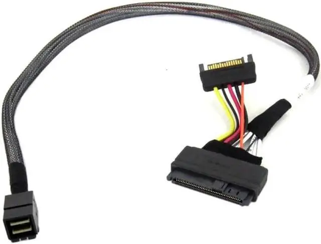 Main image of Aomoproing U.2 U2 SFF-8639 NVME PCIE SSD Cable for Intel SSD Mainboard 750 p3600 p3700 M.2 SFF-8643 Mini SAS HD