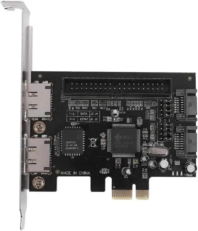 Alt view image 2 of 2 - Aomoproing FOR PCI To SATA Controller PCI To Ide PCI-E To 2Sata IDE 363 Disk Array Card Express Expansion Card Adapter