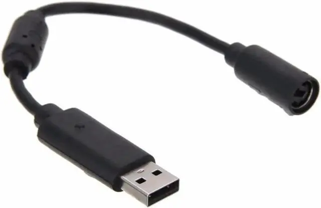 Alt view image 4 of 6 - Aomoproing USB Breakaway Extension Cable Cord Adapter for Xbox 360 Wired Gamepad Controller