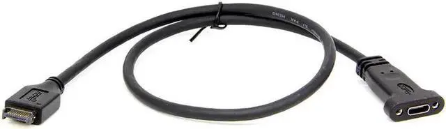 Main image of Aomoproing XT-XINTE Motherboard Expansion Cable USB 3.1 Front Panel Header Type E Male to Usb-C Type C Female Computer Connector 50cm